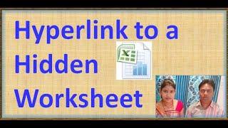 How To Hyperlink to a Hidden Worksheet - Excel VBA Hyperlink to a Hidden Worksheet excel