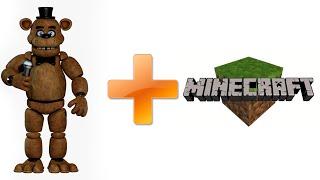 Freddy Fazbear + Minecraft = ??? Huggy Wuggy Animation #2