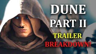 EPIC The Dune Part 2 FULL Trailer is INCREDIBLE BreakdownAnalysis