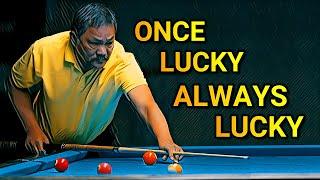 ONCE LUCKY ALWAYS LUCKY  Efren Reyes most unbelievable shots