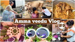 Vlog#09Romba Naal Kalichu Amma Veetuku PonenVillage Life & BriyaniJun072023 #home #vlog #tamil