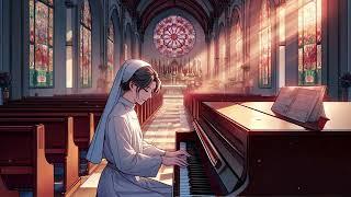 Lofi Gregorian Chants - Music Channel with Serene Church Ambiance and a Nuns Piano Melodies