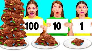 100 Слоев Еды Челлендж  Кухонные Войны от AZaZa Challenge