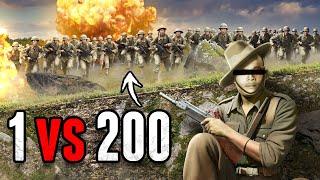 The Soldier Who Took on 200 ENEMIES With One Hand