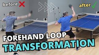 WEAK ATTACK? This simple tip will TRANSFORM your FOREHAND LOOP