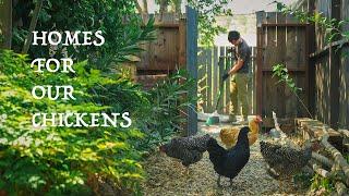 Building a sweet home for our backyard chicken Chicken coop by an architect｜Garden Making ep10