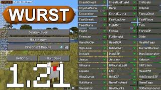 DOWNLOAD WURST Hacked Client - 1.21 - Minecraft Java Edition