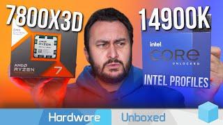 Ryzen 7 7800X3D vs. Intel Core i9-14900K ExtremePerformance Profiles Updated Testing