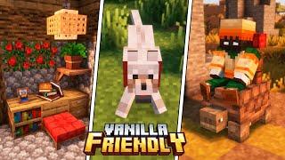 Top 25 Vanilla Plus Mods for Survival  Minecraft 1.19.21.20.1 Fabric & Forge