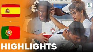 Spain vs Portugal  Highlights  U17 European Championship 21-05-2024