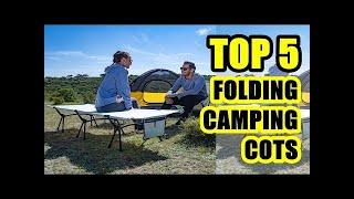 TOP 5  Best Folding Camping Cot 2021