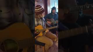 Cody Kent and Ben Stoeck at VFW open mic 