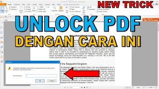 2 Cara Mudah Menghilangkan Password File PDF