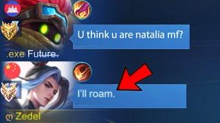 NEW META LING ROAM = NATALIA PLAYSTYLE IN SOLO RANK? you must try