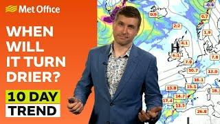 10 Day Trend 13032024 – Changeable but we could see something drier - Met Office Weather Forecast