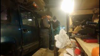 Подготовка к кузовному ремонту шевроле