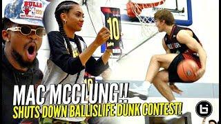 Mac McClung SHUTS DOWN BIL All American Dunk Contest Shareef & Miles Too OSN Judging