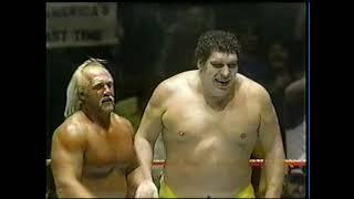 Hulk Hogan Andre vs. Bundy Studd Heenan 1-11-1986