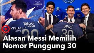 Kisah Nomor Punggung 30 Lionel Messi