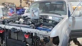 Land Cruiser 80 свап V8 2uz vvt-i процесс идёт...