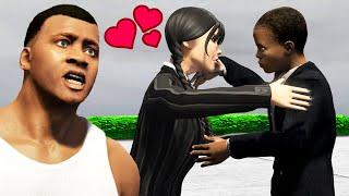 WEDNESDAY & FRANKLIN JR. haben ein DATE in GTA 5