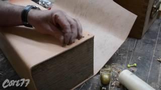 DiRestas Cut Oak & Leather Toolbox