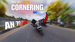 Best Way To Do Cornering And Lean ️️ Road Rage With Biker 