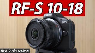 Canon RF-S 10-18mm REVIEW ultra-wide APSC first-look