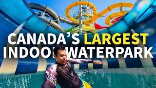 Splashing Down Canadas Largest Indoor Waterpark in West Edmonton Mall
