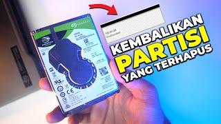 MUDAH BANGET Cara Kembalikan Partisi Yang Terhapus Dan Data Di Dalamnya