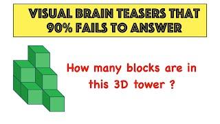 Visual Brain Teasers That 90% Fails To Answer  Viral Brain Teasers