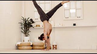 Simple Handstand Flow Yoga with Patrick Beach