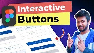 How to Design an Interactive Button in Figma For Beginners