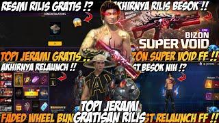 TOPI JERAMI GRATIS  EVENT TERBARU BOCORAN FF SUPER HEROES SKIN FIST RELAUNCH BIZON SUPER VOID