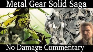 Metal Gear Solid Saga No Damage All Bosses Commentary