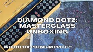 Is it worth it? Unboxing a $230 Advanced Luxury Diamond Painting Kit - Masterclass by Diamond Dotz