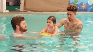 BABYS FIRST SWIM CLASS