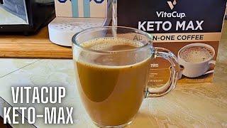 VitaCup Keto Max Dark Roast Coffee Pods  Keto Max Dark Roast