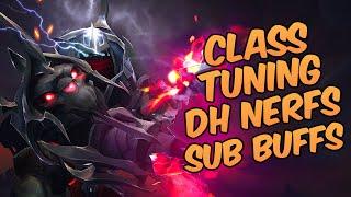 Dragonflight Class Tuning s4 Sub Rogue Buffs DH Nerfs