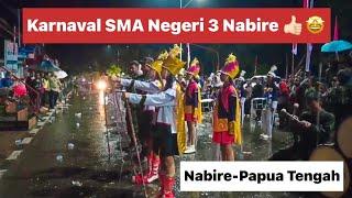 SMA NEGERI 3 NABIRE MENGIKUTI KARNAVAL DALAM RANGKA HUT RI KE-78 #nabirepapua Tengah