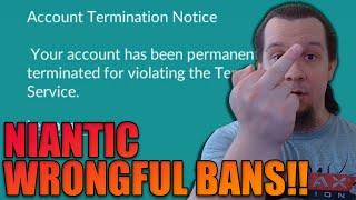 MORE Legit Pokémon GO Players WRONGFULLY BANNED By Niantic & Their CONTINUED F**k Ups