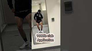 1000lb club application #gym #fitness #workout #motivation