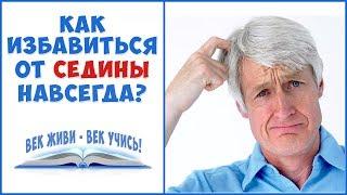 СЕДИНА. Как убрать Седину раз и навсегда. Тогда седых волос больше не будет никогда