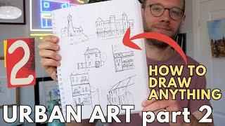 Part 2 of How to Draw Houses and Urban Scenes - Draw Anything 8