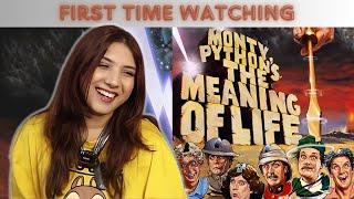 *trippy & fun* Monty Pythons The Meaning of Life MOVIE REACTION first time watching