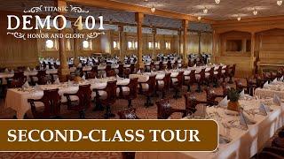 RMS Titanic Virtual Tour Of Second Class  2023 Titanic 401 Demo 2.0 RTX