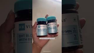 HealthKart HK Vitals Hair Multivitamin  DHT Blocker with Biotin #hkvitals #hairloss #hair #vitamin