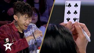 INCREDIBLE Wizard SHOCKS Judges With Amazing Card Tricks