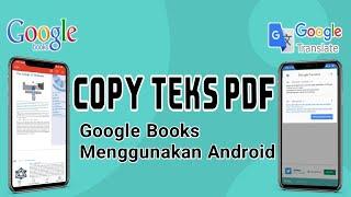 Copy Teks PDF Google Books Menggunakan Android  Terjamah Google Books