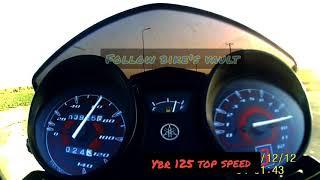yamaha ybr 125 top speed